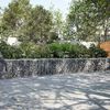 vidaXL Gabione mit Deckel 800x50x50 cm Verzinktes Eisen