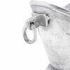 vidaXL Eisk&uuml;bel Silber 29 x 16 x 19 cm Aluminium