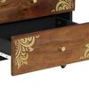 vidaXL Nachttisch Honigbraun 50 x 33 x 62 cm Massivholz Mango