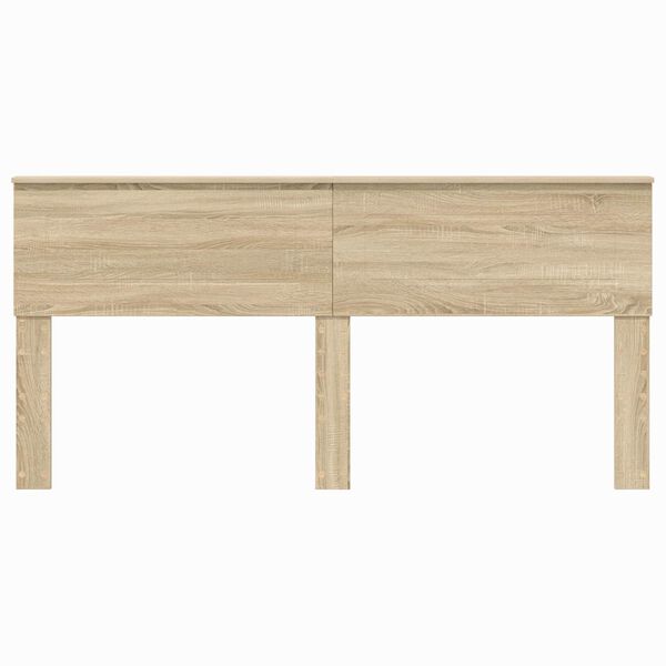 vidaXL Kopfteil Sonoma-Eiche 200 cm Holzwerkstoff