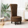 vidaXL Schlafsessel Braun 56,5 x 70 x 110 cm Kunstwildleder