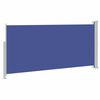 vidaXL Ausziehbare Seitenmarkise 140x300 cm Blau