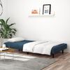 vidaXL Schlafsofa 2-Sitzer Blau Samt