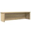 vidaXL K&uuml;chenregale Stapelbar 2 Stk. Sonoma-Eiche 60x15x16 cm