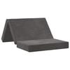vidaXL Klappsofa Bett 100 x 67 x 45 cm Dunkelgrau