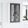 vidaXL K&uuml;chenwandschrank Schwarz 60 x 31 x 100 cm Holzwerkstoff