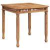 vidaXL Garten-Esstisch 80x80x80 cm Massivholz Teak
