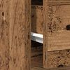 vidaXL Sideboard mit Schublade Altholz-Optik 71x35x65 cm Holzwerkstoff