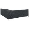 vidaXL M&ouml;belbezug Schwarz 255 x 255 x 80 cm 210D Oxford Stoff