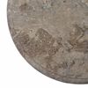 vidaXL Tischplatte Grau &Oslash;40x2,5 cm Marmor