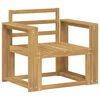 vidaXL Outdoor-Sofagarnitur Massivholz Akazie Wei&szlig;