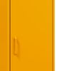 vidaXL Highboard Senfgelb 36x39x113 cm Stahl
