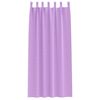 vidaXL Verdunkelungs-Vorh&auml;nge mit Ringen 2 pcs Lila 260 x 140 cm
