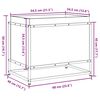 vidaXL Pflanzk&uuml;bel 60x40x50 cm Kiefernholz Impr&auml;gniert