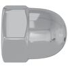 vidaXL Mutter 2 pcs Silber M6 x 10 mm Eisen