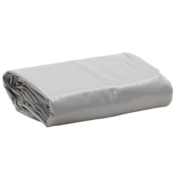 vidaXL Abdeckplane Grau 2,5x4,5 m 650 g/m&sup2;