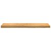 vidaXL Treppenstufen 2 Stk. Hellbraun 100x25x2 cm Massivholz Eiche