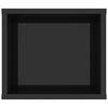 vidaXL TV-H&auml;ngeschrank Hochglanz-Schwarz 100x30x26,5 cm Holzwerkstoff