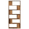 vidaXL B&uuml;cherregal/Raumteiler Altholz-Optik 80x24x186 cm