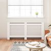 vidaXL Heizk&ouml;rperabdeckung Wei&szlig; 172&times;19&times;81,5 cm MDF