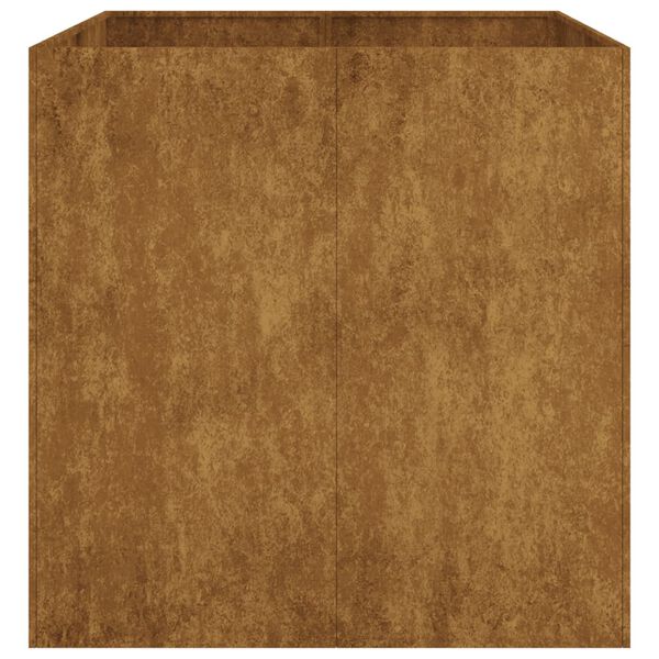 vidaXL Pflanzk&uuml;bel 80x80x80 cm Cortenstahl