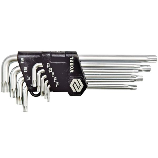 VOREL Torx-Schl&uuml;ssel-Set 9-tlg.