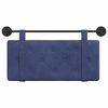 vidaXL H&auml;ngevorderseite Wandmontiert Polizeiblau 100 x 55 x 5 cm Samt