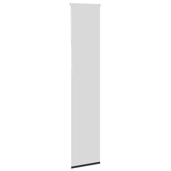 vidaXL Verdunkelungsrollo Schwarz 50x210 cm Stoffbreite 45,7 cm