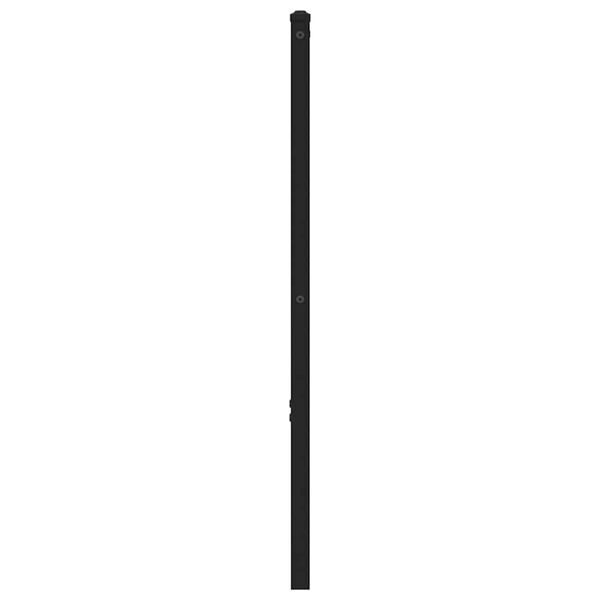 vidaXL Kopfteil R&auml;uchereiche 120 cm Eisen und Holzwerkstoff
