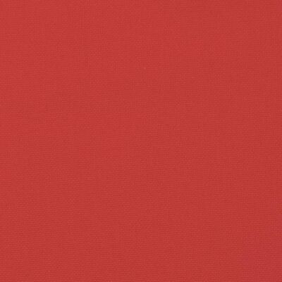 vidaXL Gartenbank-Auflage Rot 200x50x3 cm Oxford-Gewebe