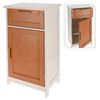Bathroom Solutions Schrank mit T&uuml;r und Schublade MDF