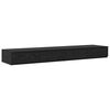 vidaXL Bettschubladen Schwarz Eichen-Optik 150 x 36,5 x 16,5 cm