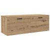 vidaXL Wandschrank 100 x 36,5 x 35 cm Holzwerkstoff Artisan-Eiche
