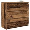 vidaXL Sideboard Altholz-Optik 80x35x76 cm Holzwerkstoff