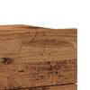 vidaXL Wand-Nachttische 2 Stk. Altholz-Optik 40x32x30 cm