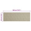 vidaXL K&uuml;chenteppich Waschbar Bl&auml;tter 60x180 cm Samt