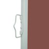 vidaXL Ausziehbare Seitenmarkise 120x300 cm Braun