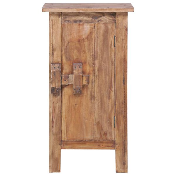 vidaXL Nachtschrank 43&times;31&times;80 cm Massivholz Mahagoni