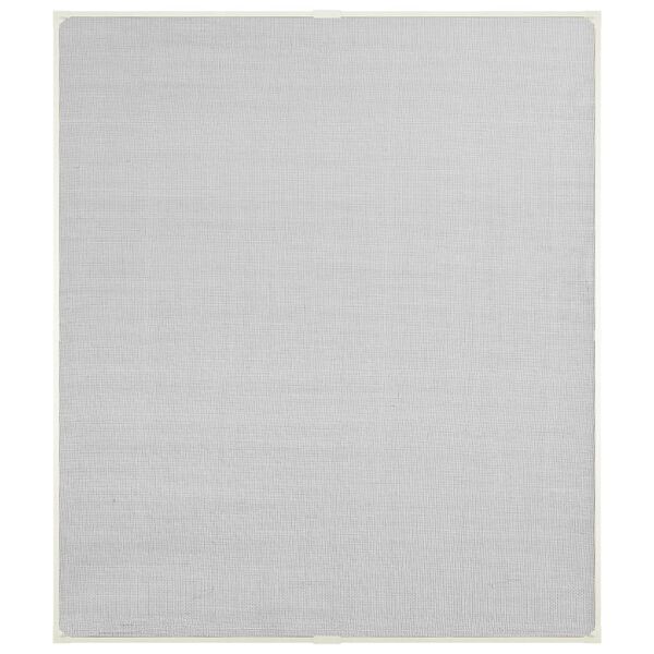 vidaXL Insektenschutz für Fenster Magnetisch Weiß 130x150 cm Fiberglas