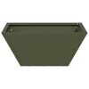 vidaXL Garten-Pflanzgef&auml;&szlig; 5 pcs Olive Gr&uuml;n 35 x 35 x 15 cm