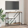 vidaXL Konsolentisch Altholz 88,5 x 30 x 75 cm Holzwerkstoff