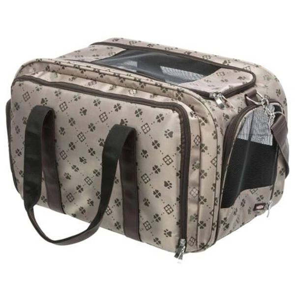 TRIXIE Haustier-Tragetasche Maxima Polyester 33x32x54 cm Beige 28903