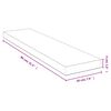 vidaXL Wandregal 80x20x4 cm Bambus