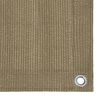 vidaXL Balkon-Sichtschutz Taupe 120x600 cm HDPE