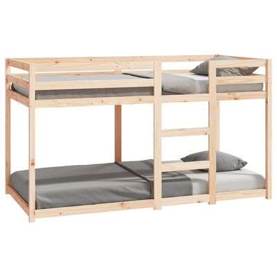 vidaXL Etagenbett ohne Matratze 90x190 cm Massivholz Kiefer