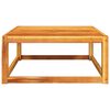 vidaXL Gartentisch 65x65x29 cm Massivholz Akazie
