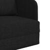 vidaXL Schlafsofa Schwarz 65 x 80 x 83 cm Stoff