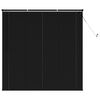 vidaXL Venezianische Jalousie Schwarz 150 x 150 cm 25 mm PVC