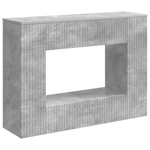 vidaXL Konsolentisch Betongrau 101 x 29 x 74 cm Holzwerkstoff