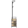 vidaXL Garderobenst&auml;nder Sonoma-Eiche 95 x 34 x 184 cm Holzwerkstoff